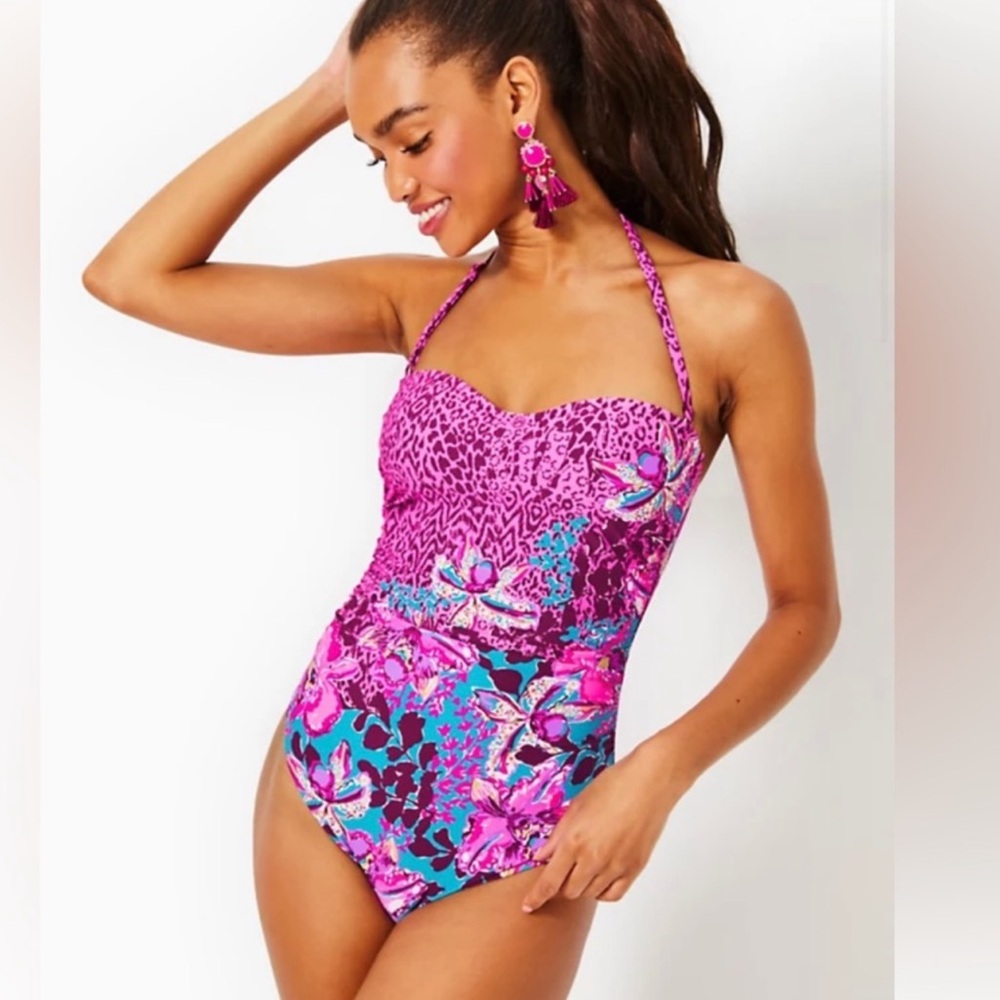 Lilly Pulitzer Ginnie one piece swimsuit size 8